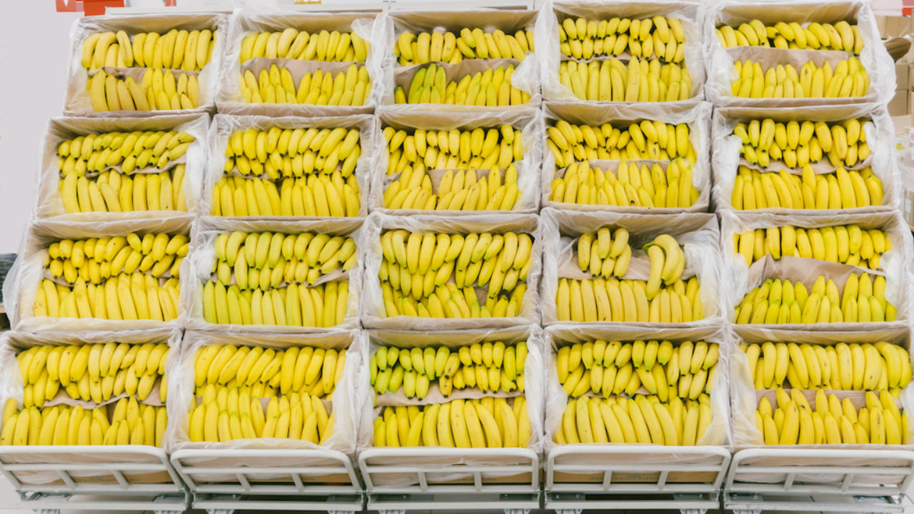 Bananas are from the US food imports