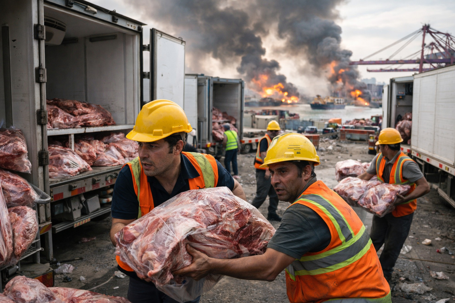 Meat shipments face challenges due to Iran war