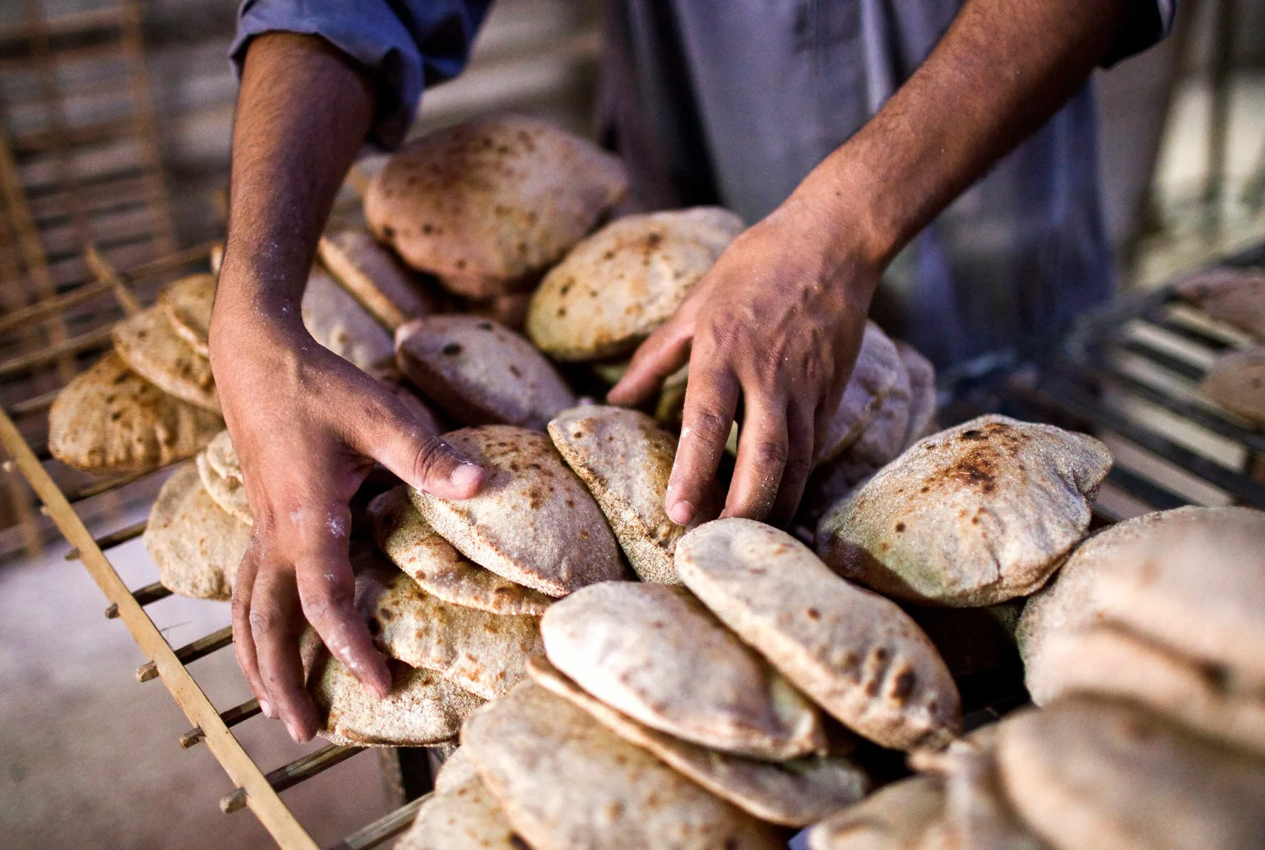 Egyptian bread - Photo - Bloomberg