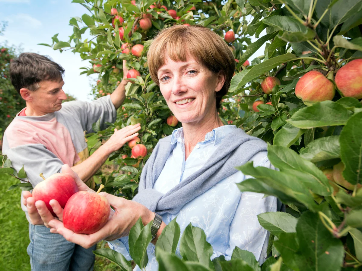 Ali Capper, who represents British apple and pear growers