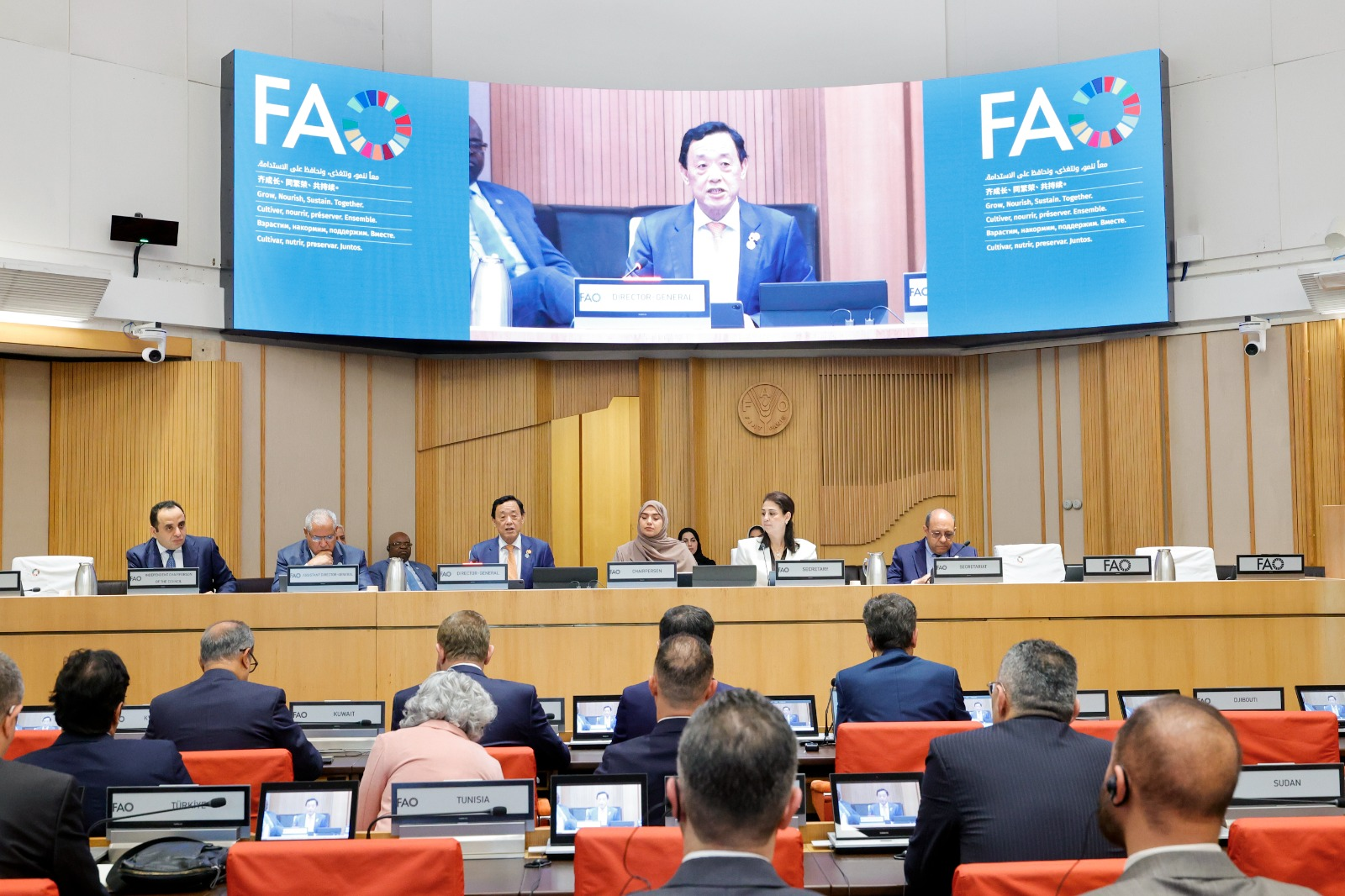 Director-General of the Food and Agriculture Organization of the United Nations (FAO), QU Dongyu