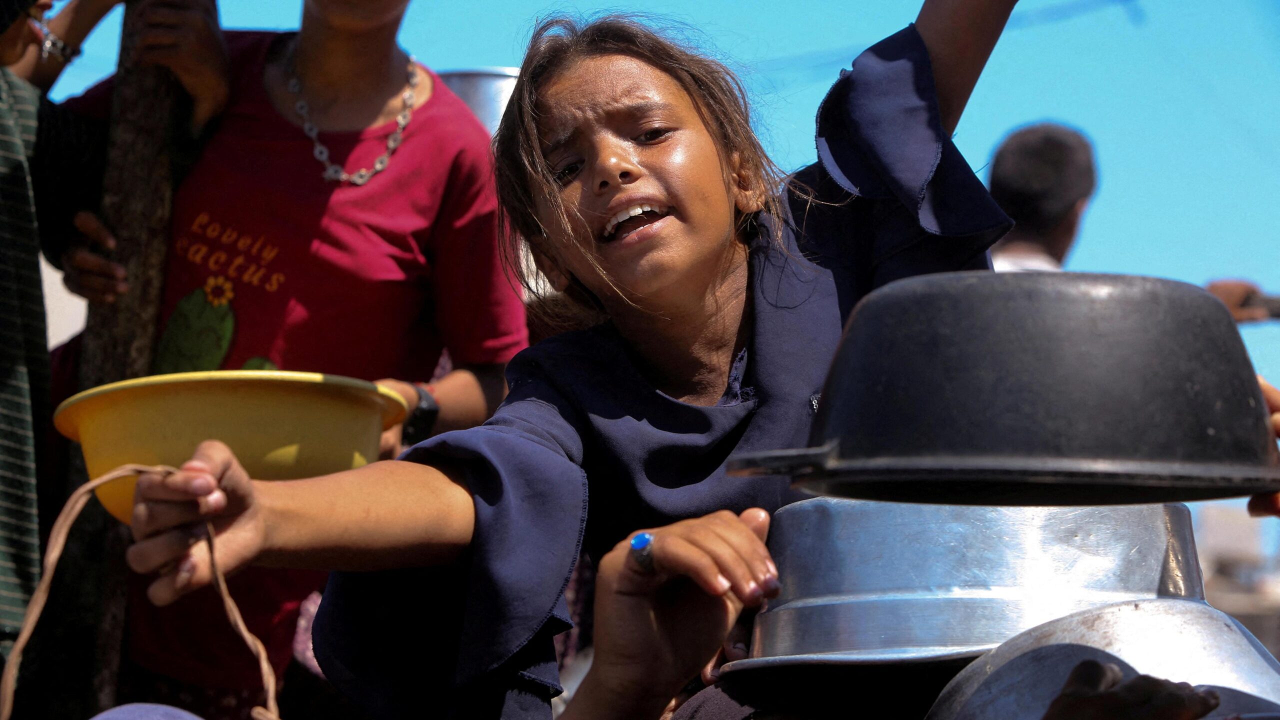 Hunger in Gaza - Photo - BBC