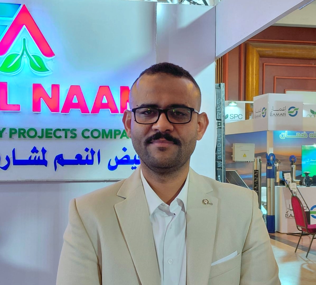 Abubakr Mahjoub, the company’s Farafra project manager in the Sudan’s Faid Al-Naam Company